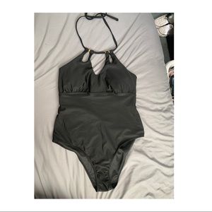 Black Keyhole Swimsuit